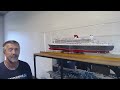 Revell 1/400 Queen Mary 2 Platinum Edition Build Final Part 24 Completed