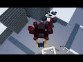 [Roblox] Titan Cameraman saves Titan Speakerman! Skibidi Toilet Siege Defense