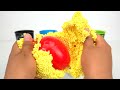 Rainbow Satisfying Video l How To Make funny clay foam beads and Princess Cutting Asmr