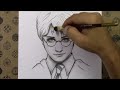 How To Draw Harry Potter 2022 Easy Step By Step Harry Potter Drawing