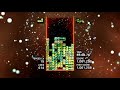 Tetris Effect Marathon SS Rank 852 Lines Cleared - Celebration