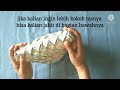 Tutorial cara membuat dompet dari bungkus kopi dengan anyaman rapat tanpa jahit