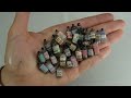 EASY miniature bottles using Hot Glue