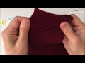 Lastik Örgüde İğne ile Esnek İlmek Kapatma Tekniği | Italian Bind Off In The Round