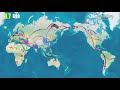 mtDNA shows how humans migrated across the World