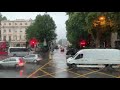 4K London Post-Lockdown Summer August 2020 Raining Day.