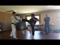 Last yr testing for red belt karate
