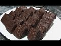 Baker Style Fudge Brownie Recipe Without Oven #fudgebrownie #brownie #recipe