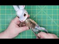 Custom Doll! Dollightful and Moonlight Jewel's BJD Bunny  || OOAK Custom Doll Repaint and Tutorial