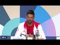 DJOKOVIC FULL PRESS CONFERENCE OLYMPICS GAME | MATCH VS RAFA NADAL