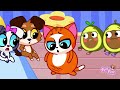 Healthy Food vs Junk Food 🍔 Funny Stories for Toddlers 🥗 Educational Cartoons for Kids😻 Purr-Purr