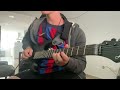 “Little” Fugue in G minor by Johann Sebastian Bach on electric guitar