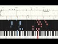 Mephisto（Oshi no Ko ED）- QUEEN BEE - Hard Piano Tutorial + Sheets【Piano Arrangement】