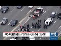 46 pro-Palestinian protestors arrested for blocking road to Sea-Tac airport