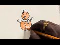 How to draw using numbers | Simple drawing ideas with 1 to 10 #art #sketch #drawing #viral #tricks