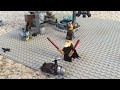 Lego Imperial attack on the Mandalorian forge