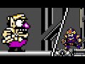 Wario dies from fighting Sunstar - Megaman Sprite animation