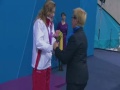 Paulina Wozniak ceremoniamedalowa Paraolimpiada Londyn 2012