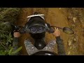 17 minutes of a moped in rough terrain