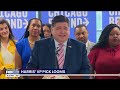 Possible VP choice Pritzker expresses unwavering support for Harris