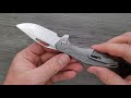 Koenig Mini Arius Prototype Folding Knife - Overview and PRE Review