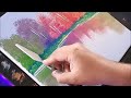 KING ART     REFLECTIONS OF AUTUMN  N 121 PAINTING TUTORIAL