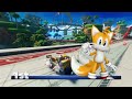 Ocean View as Tails Sonic and All Star Racing Transformed