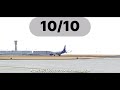 Rating my Subscribers landing in infinite flight simulator