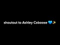 Shoutout to @ashleycaboose5210