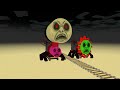 Monster School : CHOO CHOO CHARLES GIANT FAMILY THOMAS GIRL APOCALYPSE ATTACK - Minecraft Animation