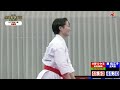 【決勝！】「第51回全日本空手道選手権大会」女子形個人戦 決勝戦  大野ひかる vs 東佐江子