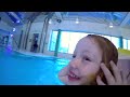 Water Slides for Kids with Spelling - Indoor Family Water Park Fun