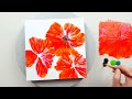 (591) New ideas for painting flowers | Easy Painting Tips | Fluid Acrylic | Designer Gemma77