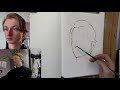 Live Portrait Painting Demo! FULL PROCESS!