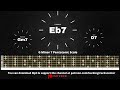 Heavy Blues Rock Groove Guitar Backing Track in G Minor 7