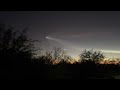 SpaceX Starlink Launch from CA as Viewed from Phoenix, Az 10/27/22