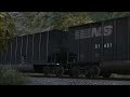 Exclusive! NS coal train approaches Elkhorn on former CRR