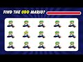 Find the ODD One Out - Super Mario Edition 🌟 🍄 Ultimate Emoji Quiz