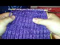 Brioche Stitch - Left Handed - Continental Style