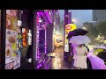 ☔️ Walking with the beautiful sound of rain in the evening in Yeonnam-dong_4K HDR