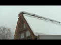 4K HDR 白川郷の雪景色 Beautiful Snowy scenery of Shirakawa-go village in Gifu Japan 日本の冬の風景