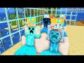 Monster School :Cute MERMAID Elemental Challenge - Minecraft Animation