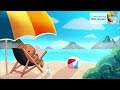 Chill Beach Day ☀️ lofi music to relax, read, study, work