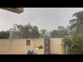 03/19/2024 | Super Close Lightning Strike | Severe Thunderstorm with Heavy Rain and Hail