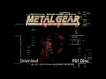 Metal Gear Solid Graphics Comparison: PSone Classics Download vs. Original PS1 Disc on PS3