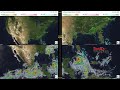 Hurricanes Marco and Laura Impact the Gulf Coast [Weather radar time lapse]