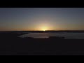 Sunrise over Lake Folsom at 400'