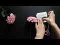Dahlia Flowers With Twisted Paper - Craft Tutorial