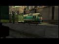 Gordon Freeman stops a train