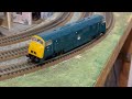 Bachmann class 42 diesel hydraulic d812 the Royal Naval Reserve in  BR blue